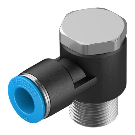 Festo Push-In L-Fitting QSLV-3/8-10 QSLV-3/8-10